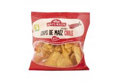 Natursoy - Chili Flavored Corn Chips Bio 75g