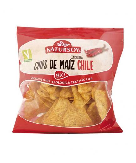 Natursoy - Chili Flavored Corn Chips Bio 75g