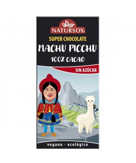 Natursoy - 100% cocoa Bio dark chocolate Machu Picchu