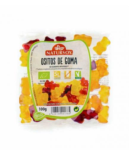 Natursoy - Gominolas veganas sin gluten Ositos de Goma Bio 100g