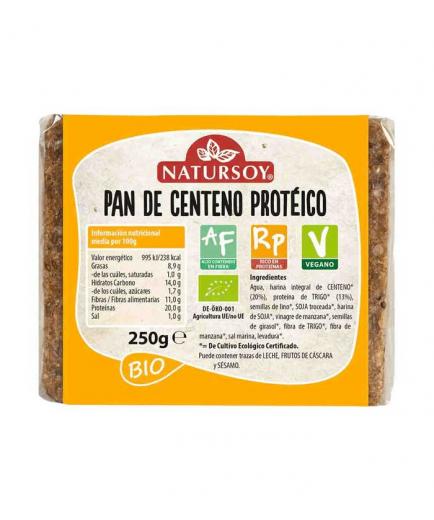 Natursoy - Pan de centeno proteico