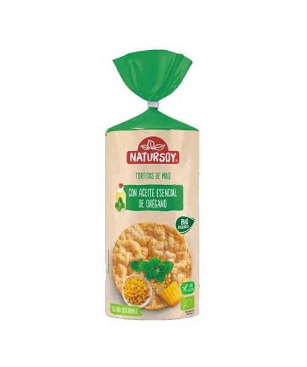 Natursoy - Organic corn pancakes with oregano essential oil 134g
