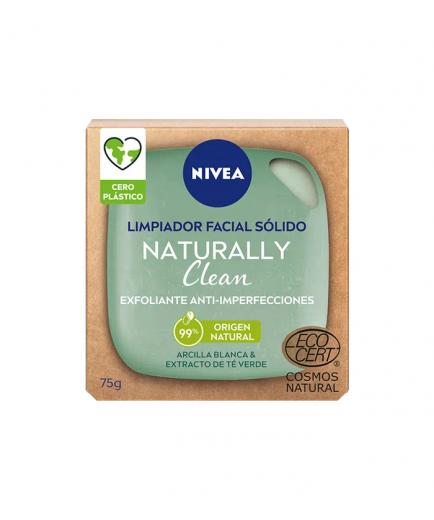 Nivea - Exfoliante facial sólido Naturally Clean - Anti-imperfecciones