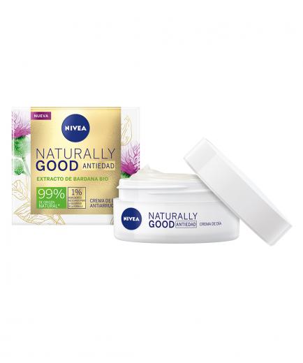 Nivea - *Naturally Good* - Crema de día antiarrugas