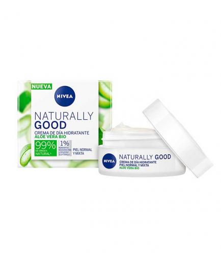 Nivea - *Naturally Good* - Moisturizing day cream - Normal/combination skin