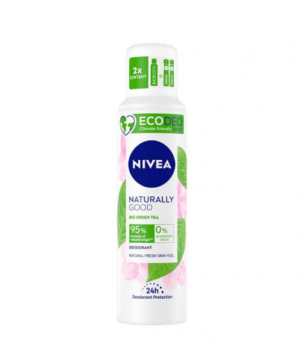 Nivea - *Naturally Good* - Desodorante spray Bio Té verde