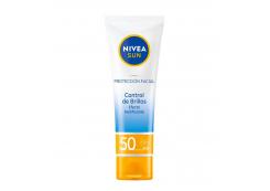 Nivea Sun - Protección facial Control de Brillos - SPF50: Alta