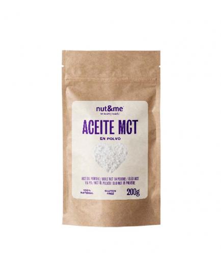 nut and me - Aceite MCT en polvo 200g