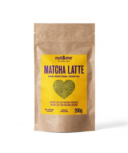 nut and me - Matcha latte con proteína vegetal 200g