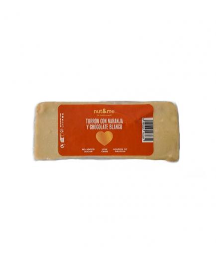 nut and me - Turrón con naranja y chocolate blanco 300g