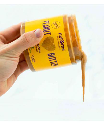 nut and me - 100% roasted peanut butter 500g - Creamy