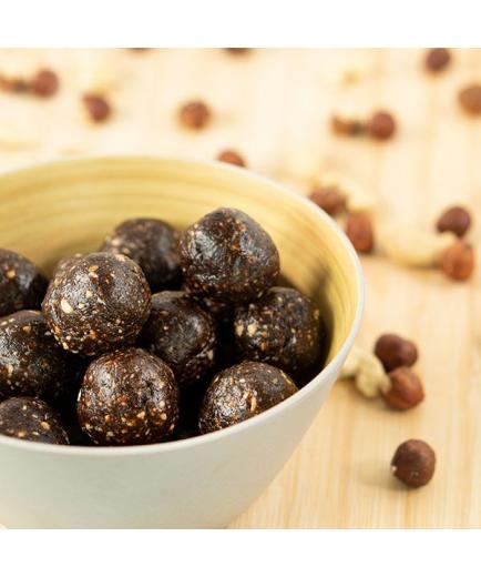 nut and me - Snack vegan energy balls 250g - Cocoa and hazelnuts
