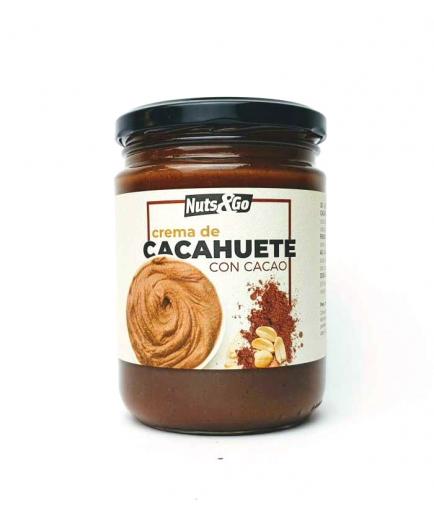 Nuts & Go - Crema de cacahuete con cacao 370g