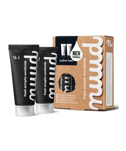Nuud - Natural long-lasting cream deodorant 15ml - Black