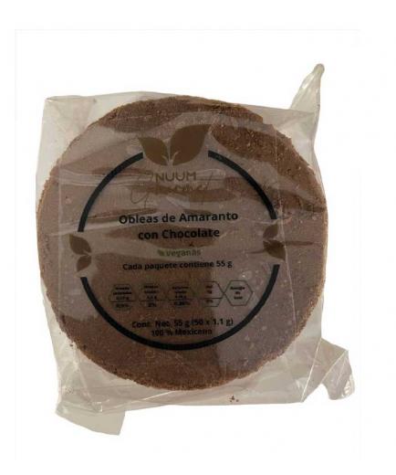 Nuum - Vegan amaranth wafers - Chocolate
