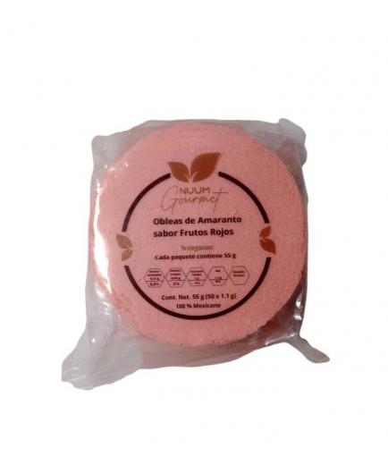 Nuum - Vegan amaranth wafers - Red fruits