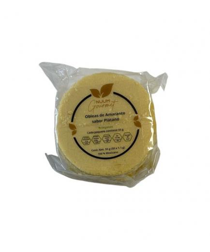 Nuum - Vegan Amaranth Wafers - Banana