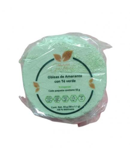Nuum - Vegan amaranth wafers - Green tea