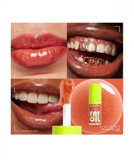 Nyx Professional Makeup - Aceite de labios Fat Oil Lip Drip - Follow Back