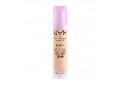 Nyx Professional Makeup - Corrector líquido Concealer Serum Bare With Me - 04: Beige