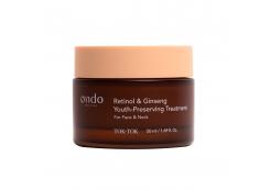 Ondo Beauty 36.5 - Face Cream Retinol & Ginseng Youth Preserving Treatment