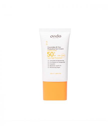 Ondo Beauty 36.5 - Crema solar facial Ceramide & Cica Protective SPF50+