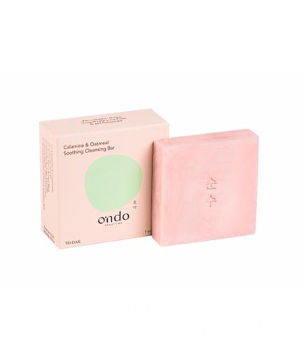 Ondo Beauty 36.5 - Limpiador facial sólido syndet 70g - Calamina y avena