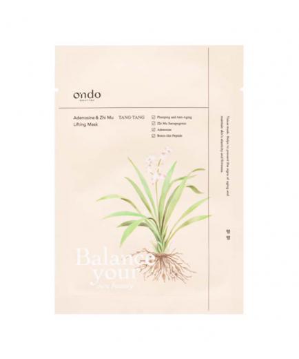Ondo Beauty 36.5 - Tang-Tang Adenosine & Zhi Mu lifting mask