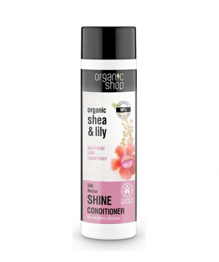 Organic Shop - Silky Shine Conditioner - Karité et lis bio
