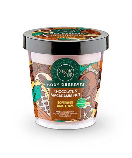 Organic Shop - *Body Desserts* - Bath foam - Chocolate and macadamia nut