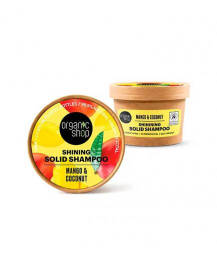 Organic Shop - Champú sólido efecto brillo - Mango y coco