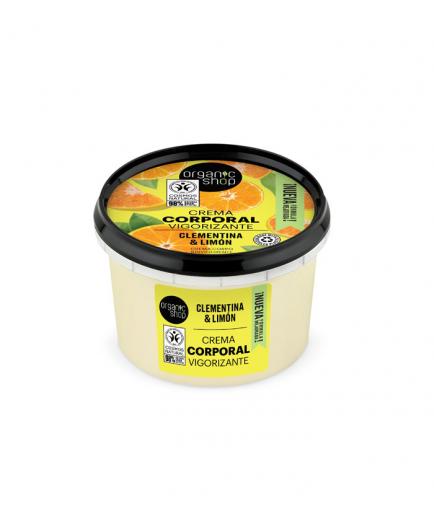 Organic Shop - Invigorating Body Cream - Clementine and Lemon