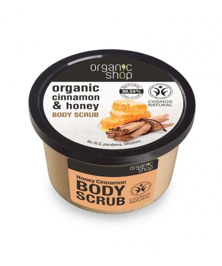 Organic Shop - Body scrub - Organic Cinnamon and Honey