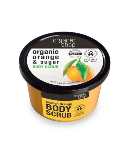 Organic Shop - Body scrub - Organic orange and sugar