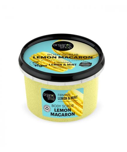 Organic Shop - Exfoliante corporal reafirmante - Lemon macaron