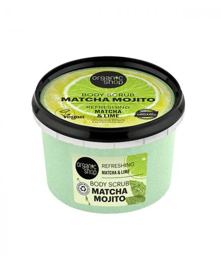 Organic Shop - Exfoliante corporal refrescante - Matcha mojito