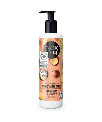 Organic Shop - Nutritious shower gel - Macadamia and avocado