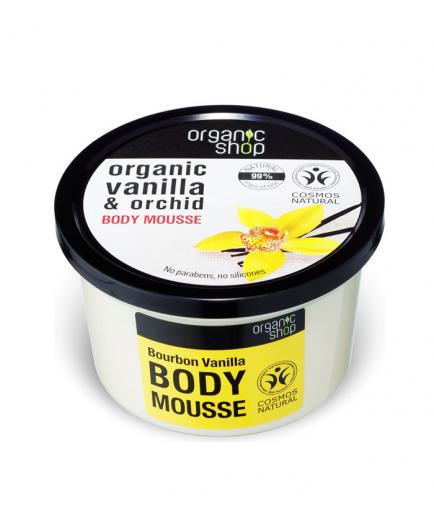 Organic Shop - Body Mousse - Organic vanilla and orchid