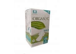 Organyc - Sanitary napkins with wings individual bag 10 units 100% organic cotton - Extra Night