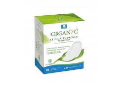 Organyc - Menstrual Pads with wings individually wrapped 100% Organic Cotton - Normal