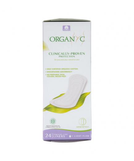 Organyc - Panty Liners 24ud 100% Organic Cotton - Light