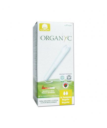 Organyc - Tampónes con aplicador 100% algodón orgánico 16ud - Regular