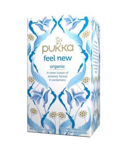 Pukka - Infusión de anís, hinojo y cardamomo Feel New - 20 bolsitas