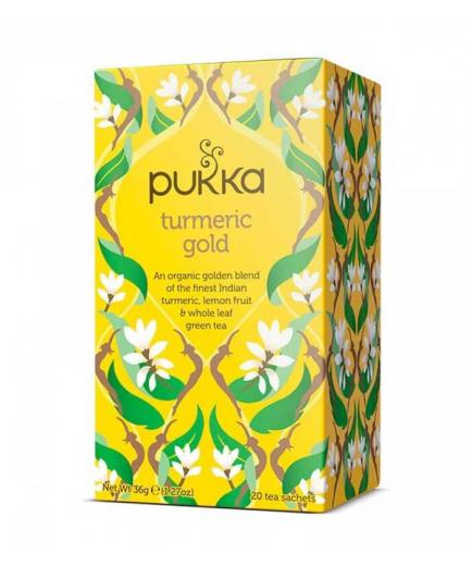 Pukka - Infusión de cúrcuma - 20 bolsitas