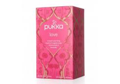 Pukka - Infusión de rosa, manzanilla y lavanda Love - 20 bolsitas