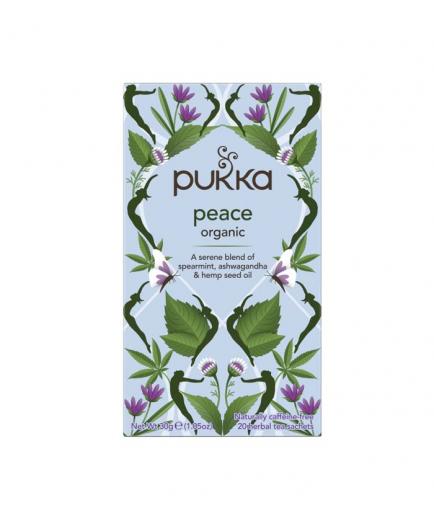 Pukka - Infusión de manzanilla, hierbabuena y regaliz Peace - 20 bolsitas