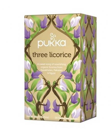 Pukka - Infusión tres regalices - 20 bolsitas