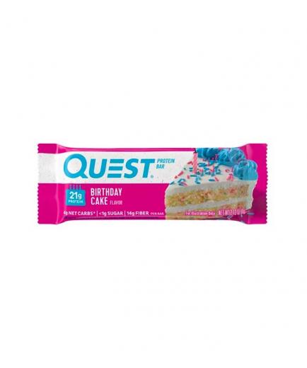 Quest - Barrita proteica sin gluten 60g - Birthday cake