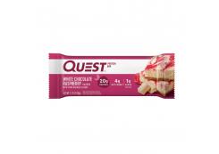 Quest - Protein bar gluten free 60g - White chocolate raspberry