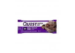 Quest - Gluten-free protein bar 60g - Double chocolate with pieces